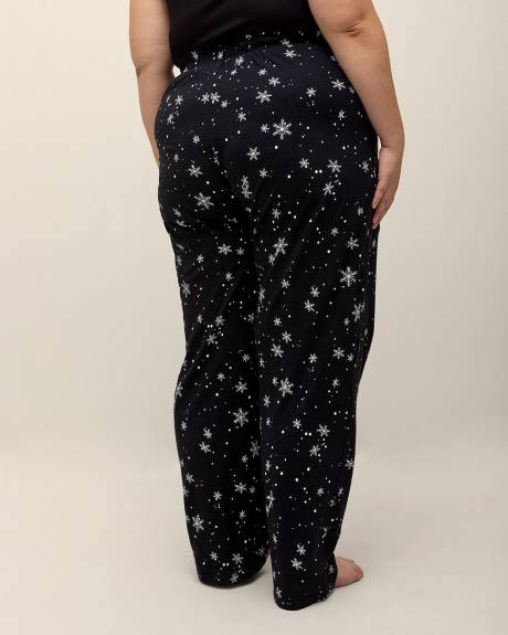 Snowflake Knit Pyjama Pant - ti Voglio