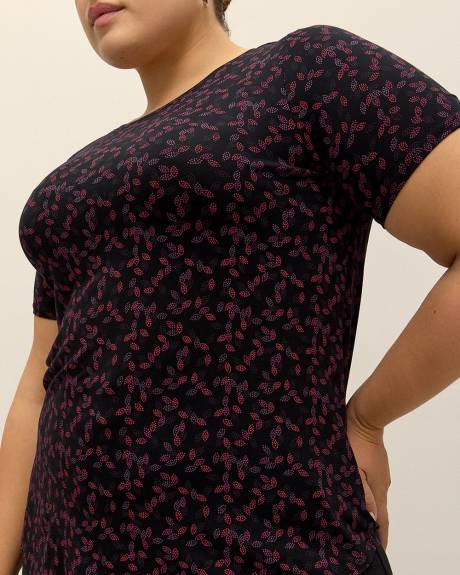 Responsible, Printed Modern-Fit Tee - Addition Elle - PENN. Essentials