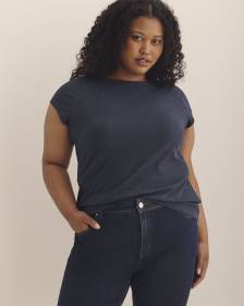 Crewneck Ribbed Baby Tee - PENN. Essentials