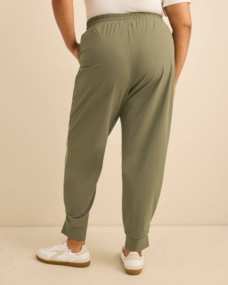 Front Zip Knit Track Pant - Active Zone