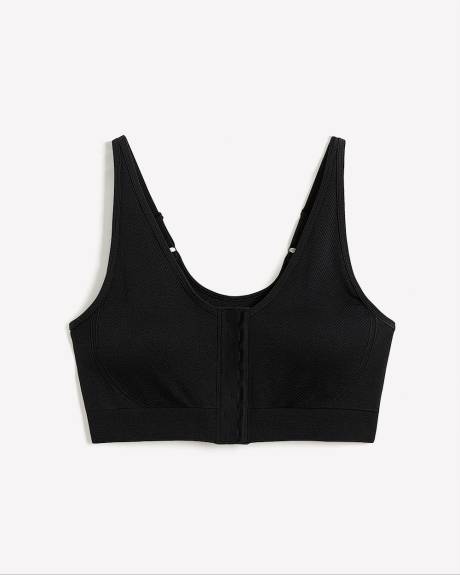 Bralette côtelé sans coutures avec fermeture avant - ti Voglio