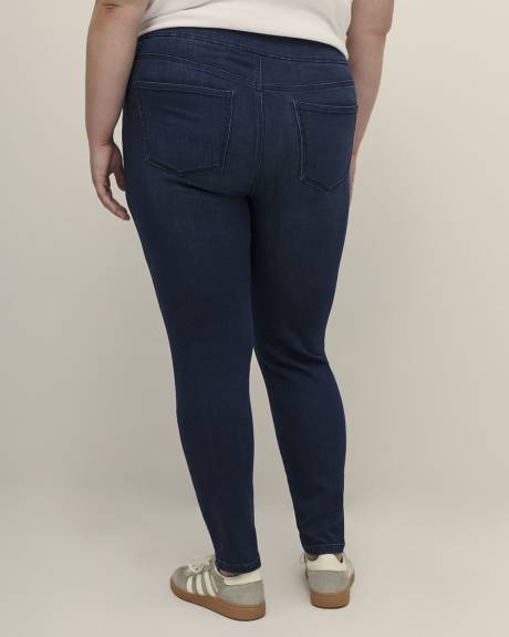Responsible, Petite, Savvy Fit Pull-On Skinny Jeans, Dark Wash - d/C Jeans