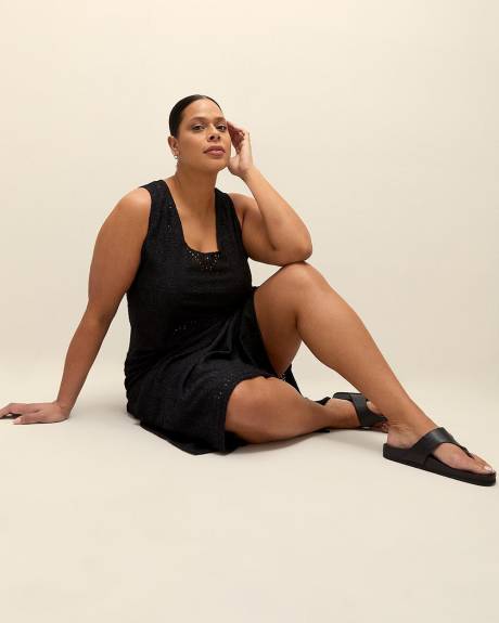Sleeveless Maxi Swim Cover-Up Dress - Cover Me