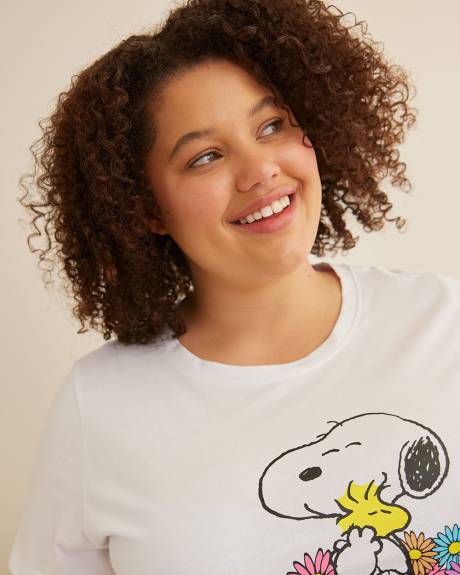 Haut de pyjama avec imprimé Snoopy - ti Voglio