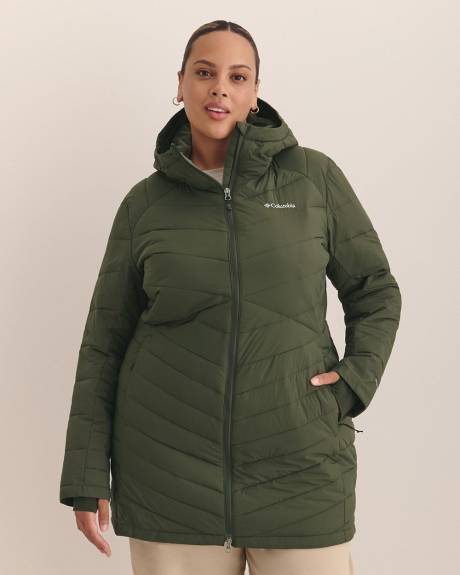 Purple Joy Peak Mid-Length Quilted Jacket - Columbia
