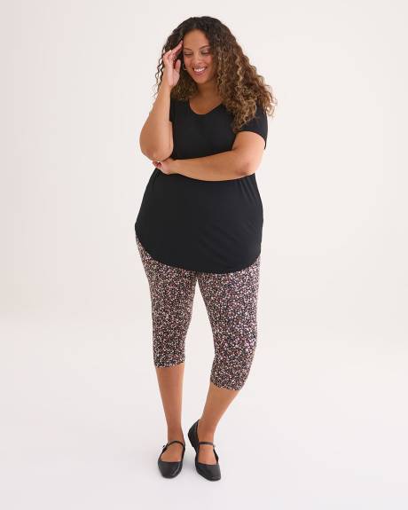 Responsible, Printed Capri Legging - PENN. Essentials