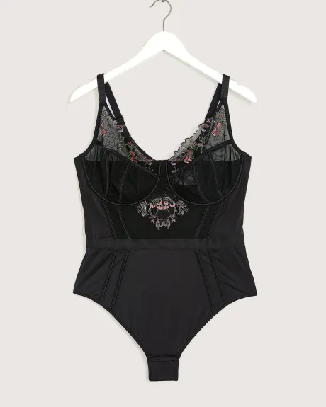 Sexy Black Bodysuit - Déesse Collection