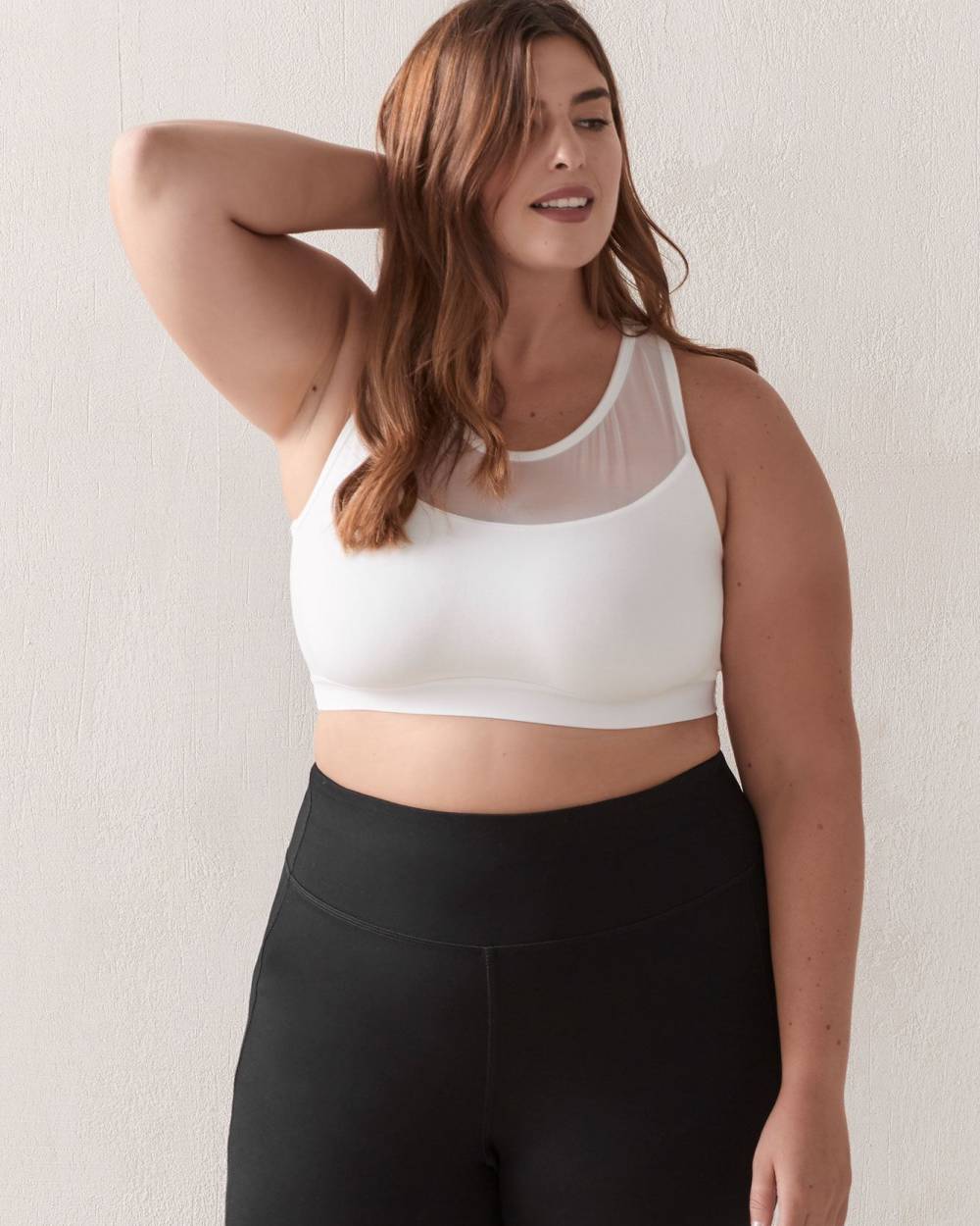 Racerback Cotton Crop Top - ActiveZone