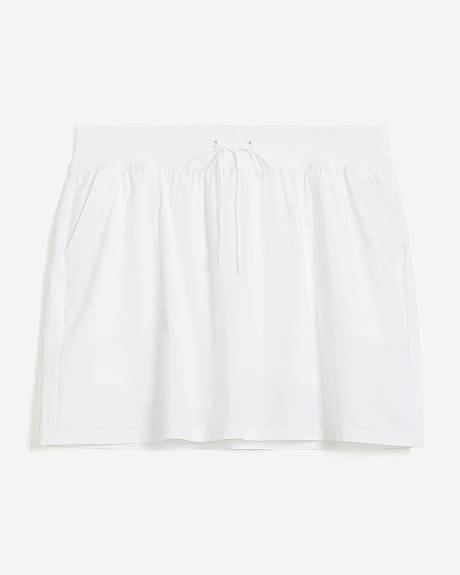 Responsible, Woven Skort with Elastic Waistband - Active Zone