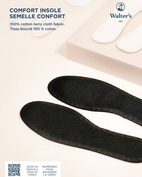 Semelles confort pour pied large - Walter's
