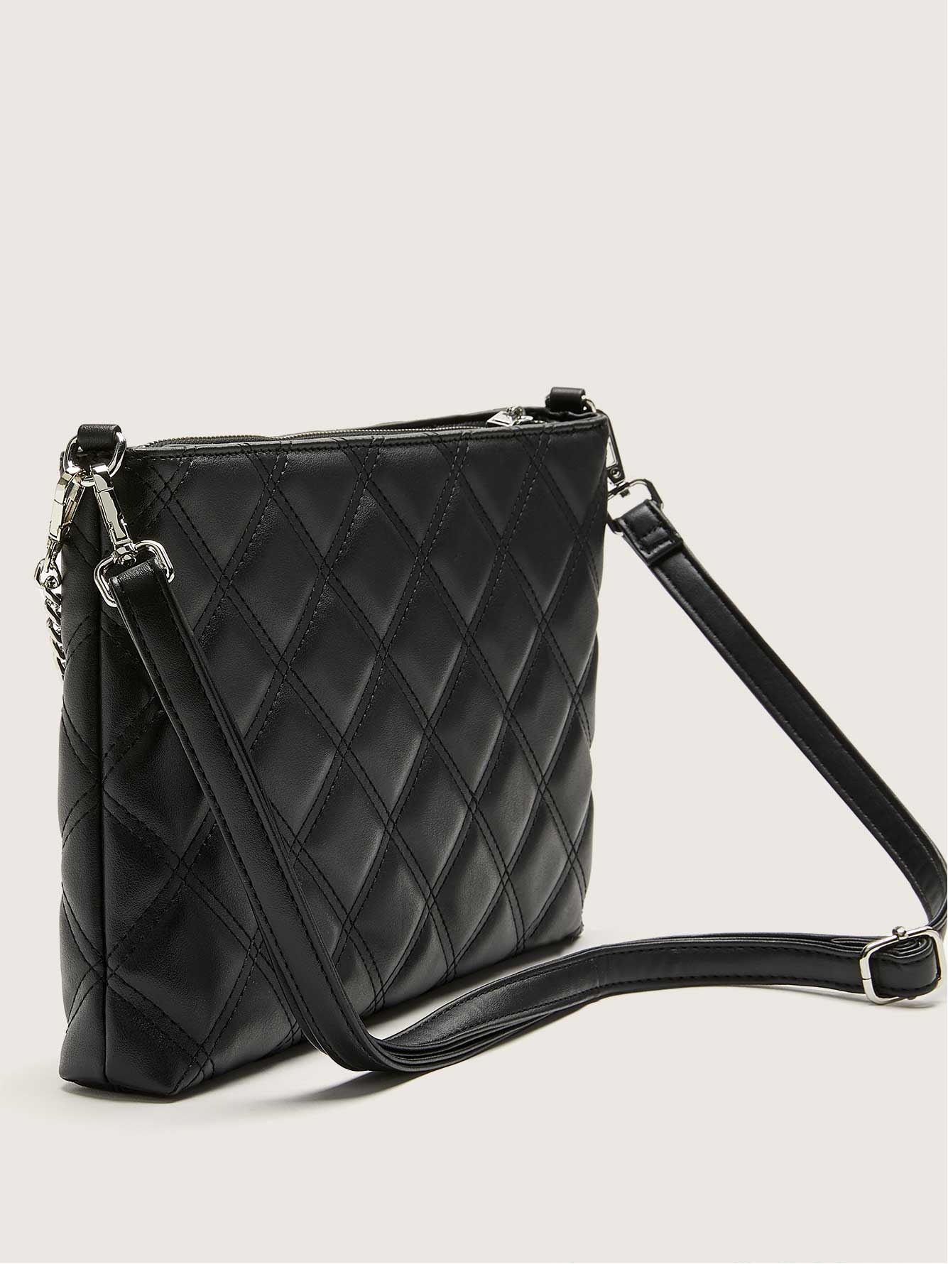 Quilted Crossbody Bag With Chain Strap In Every Story Penningtons