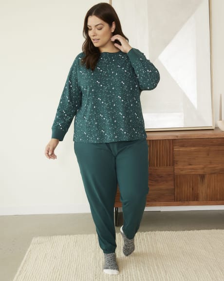 Cotton Pyjama Set with Jogger Pants - ti Voglio