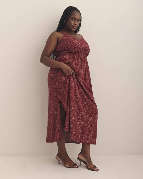 Responsible, Sweetheart Maxidress with Decorative Bows