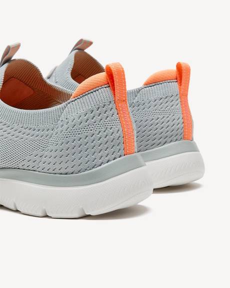 Wide Width, Summits Bungee Slip-On Sneaker - Skechers