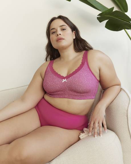 Culotte classique sans couture à rebord ondulé - ti VOGLIO