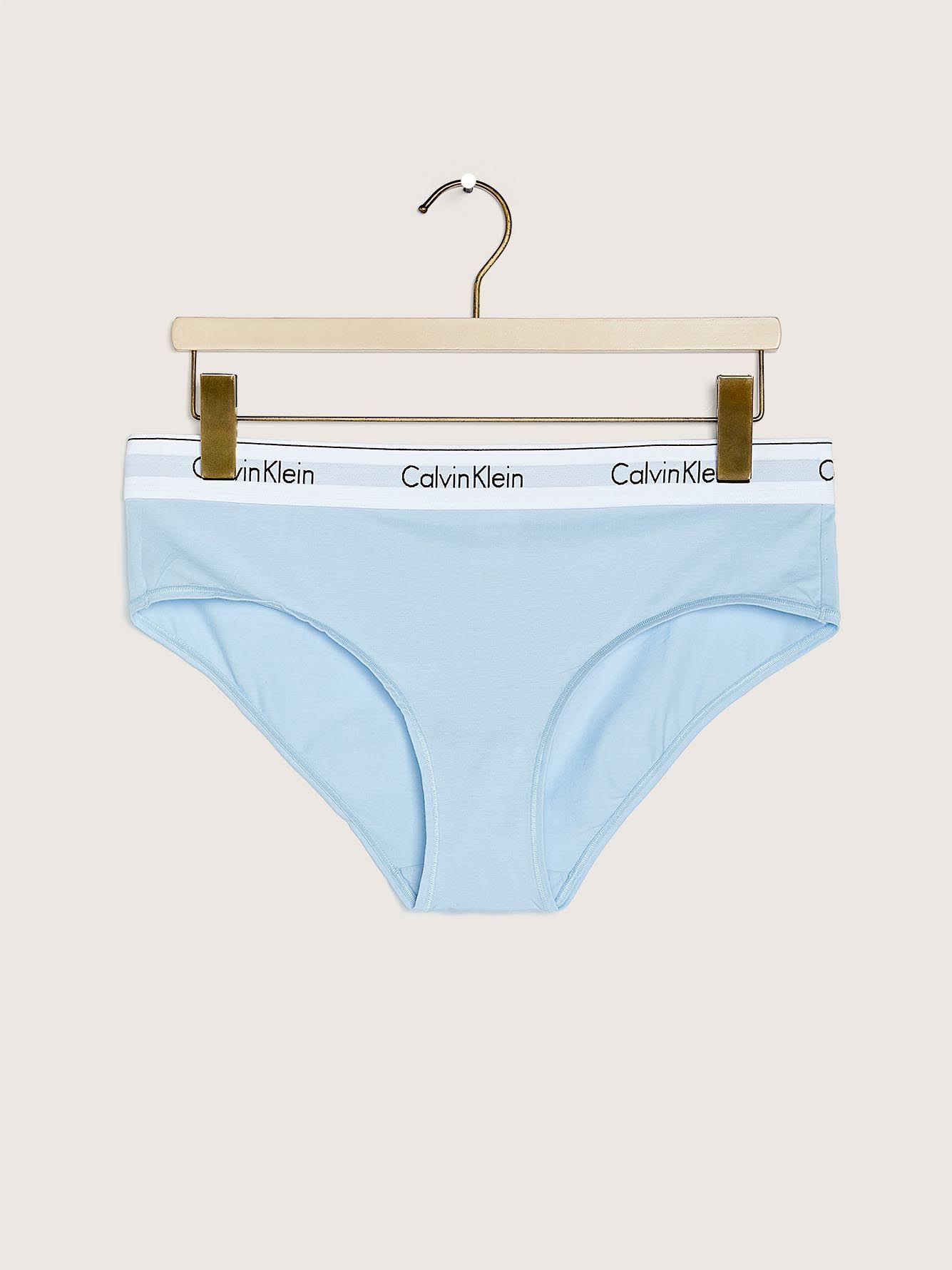 Culotte à taille basse en coton - Calvin Klein