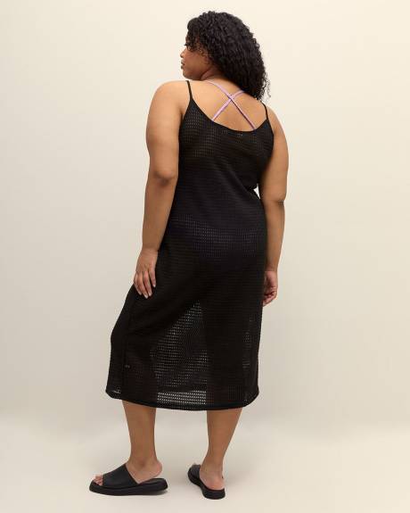 Swim Cover-Up Dress with Keyhole - Cover Me
