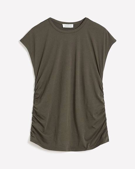 Ruching Top with Extended Sleeves - Addition Elle - PENN. Essentials