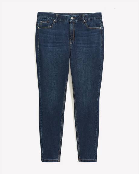 Curvy-Fit Jeggings, Blue Wash - Addition Elle
