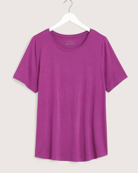 Responsible, Modern-Fit Crewneck Tee - Addition Elle