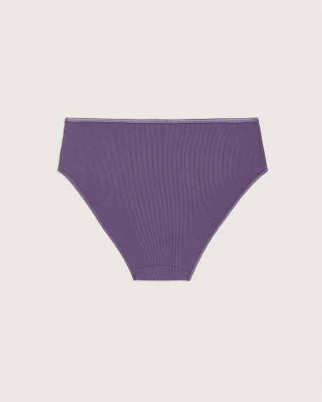 Ribbed Hipster Brief with Print - tiVOGLIO