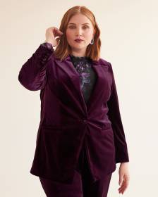 Velvet Blazer