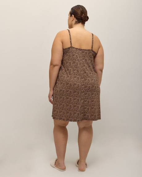 Short Leopard Cami Nightgown - ti Voglio