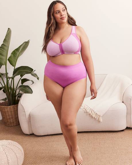 Culotte classique sans coutures avec motif à losanges et détail ornemental - ti Voglio