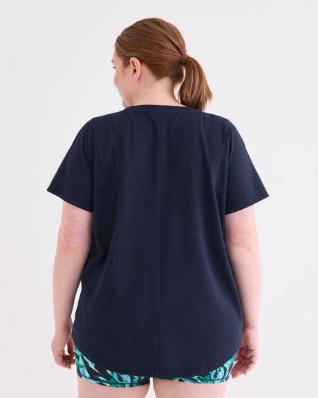 T-Shirt avec col en V - Active Zone