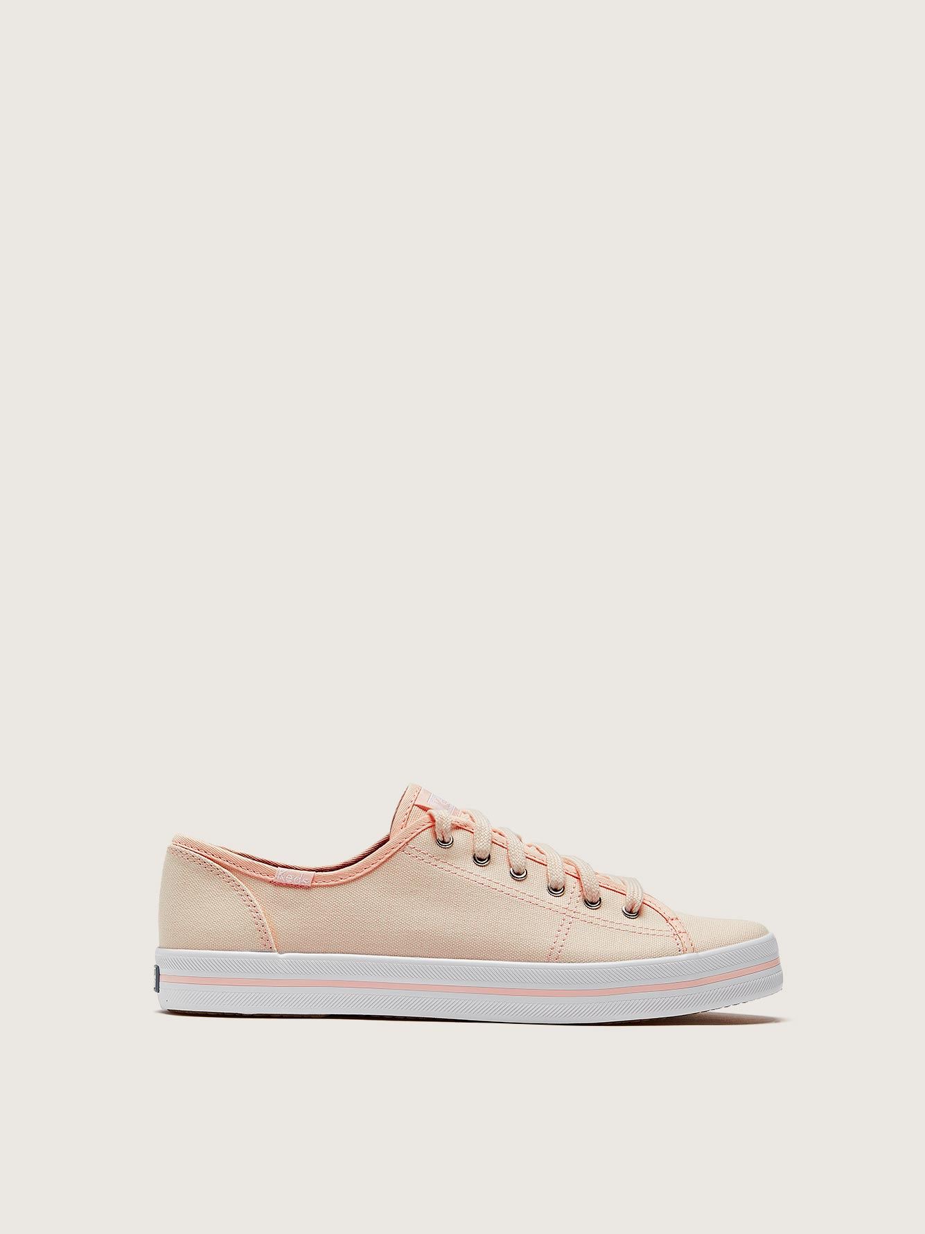 wide canvas sneakers
