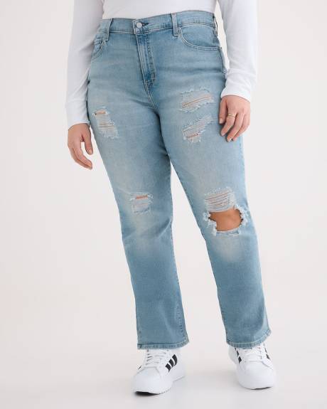 724 High-Rise Straight-Leg Jeans - Levi's