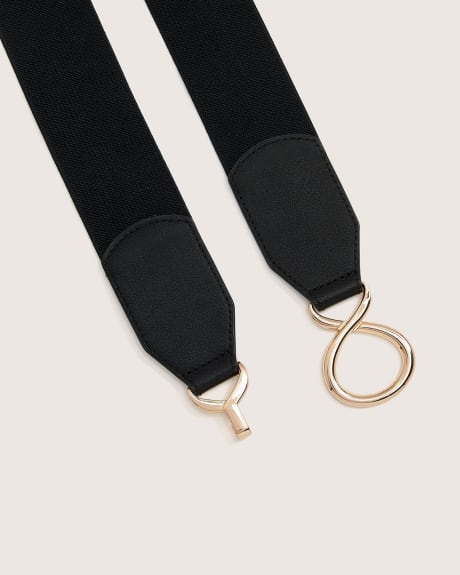 Ceinture extensible à boucle torsadée