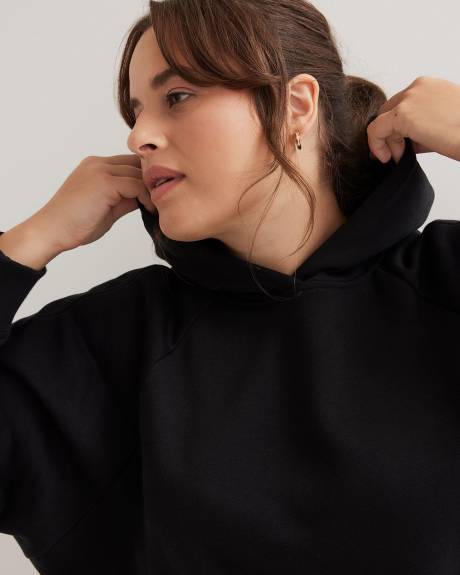 Kangourou en molleton, coupe Boyfriend, noir - adidas