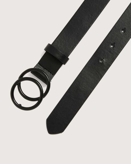 PU Belt With Double Buckle - In Every Story