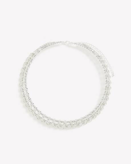 Rhinestone Choker Necklace