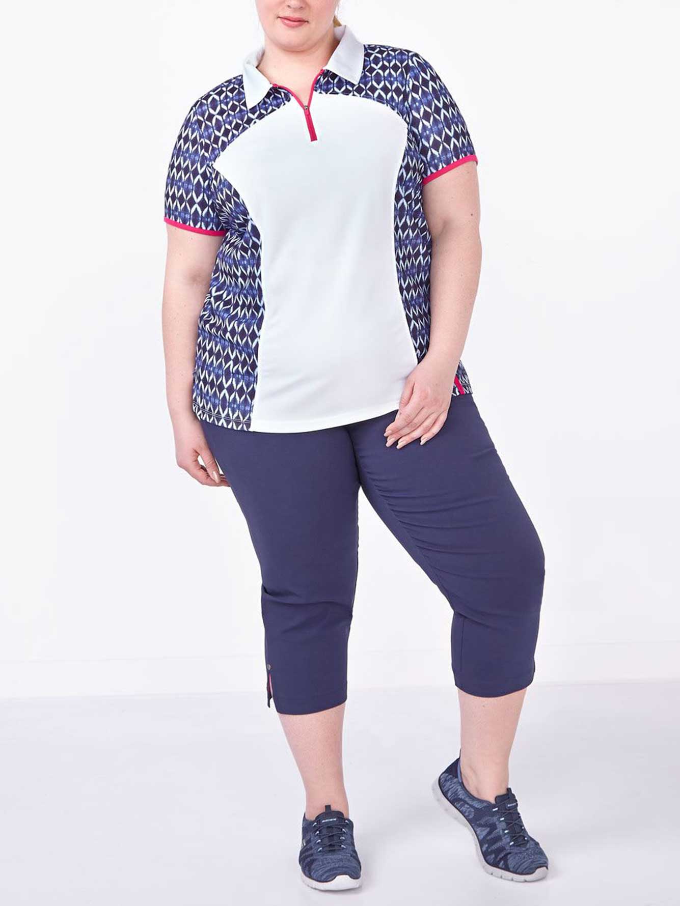 plus size golf polo