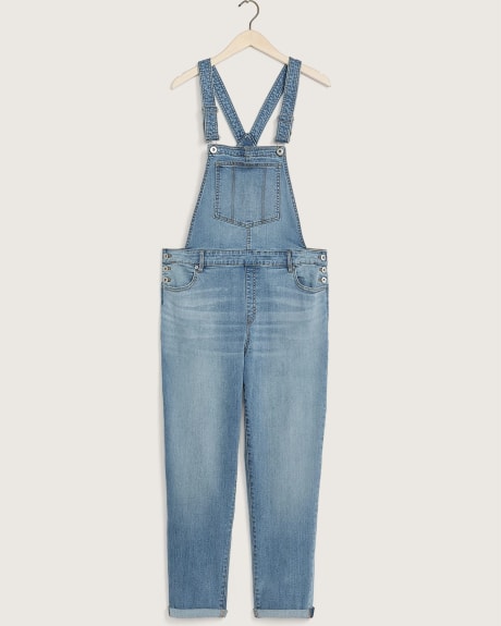 Responsible, Light Wash Denim Overalls - d/C JEANS