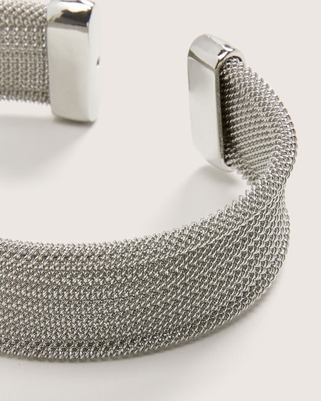Metal Cuff Bangle Bracelet