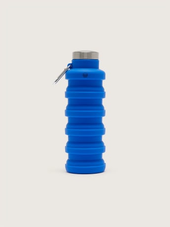 Bouteille d'eau rétractable en silicone