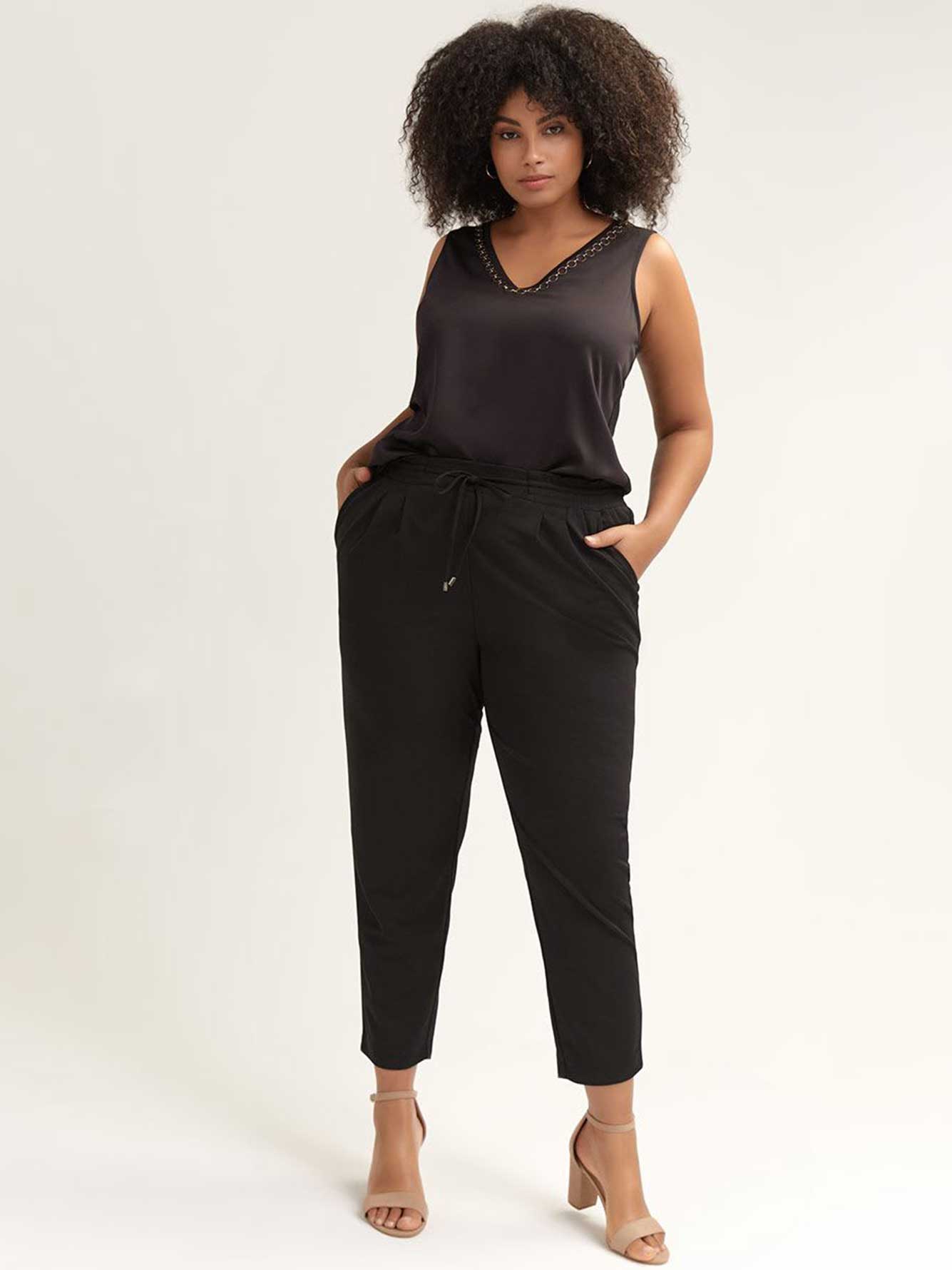 pull on ankle pants