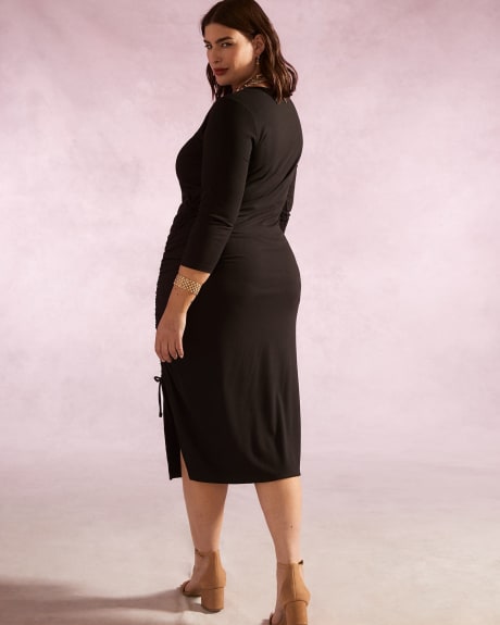 Midi Rib Knit Bodycon Dress - Addition Elle