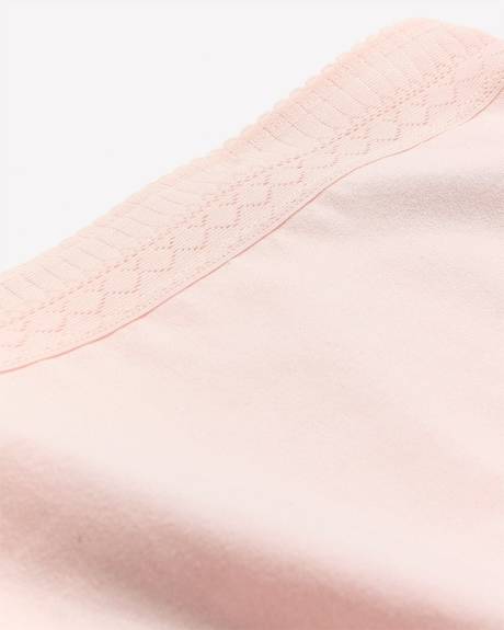 Culotte classible rose avec taille en dentelle - ti Voglio