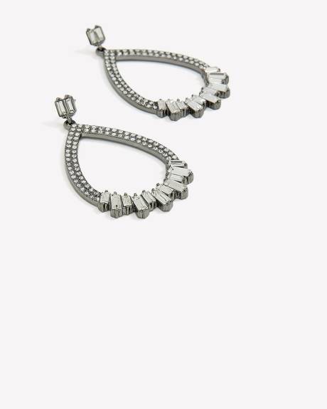 Fancy Tear Drop Shape Earrings