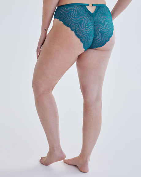 Boudoir Low-Rise Bikini Panty with Laced Back - Déesse Collection