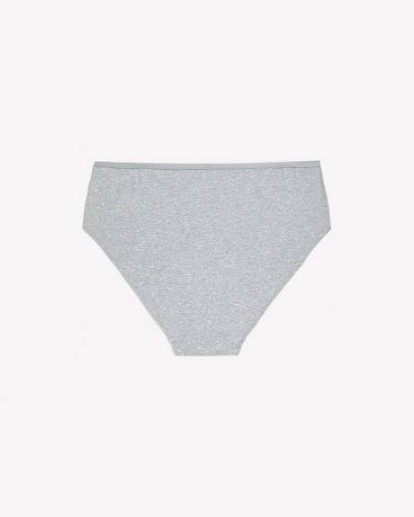 Culotte &eacute;chancr&eacute;e en coton &agrave; imprim&eacute; de coeurs - ti Voglio