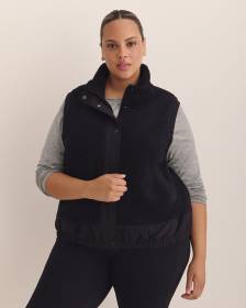 Sherpa Mock-Neck Vest - Active Zone