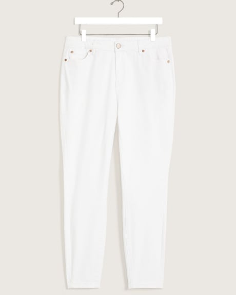 Responsible, White Curvy-Fit Jeggings - Addition Elle
