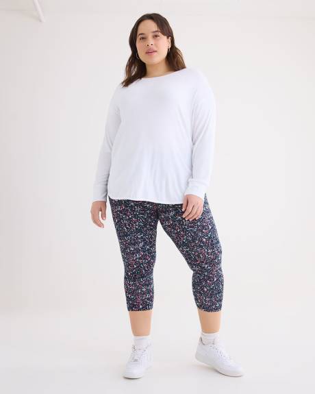 Responsible, Printed Capri Legging - PENN. Essentials
