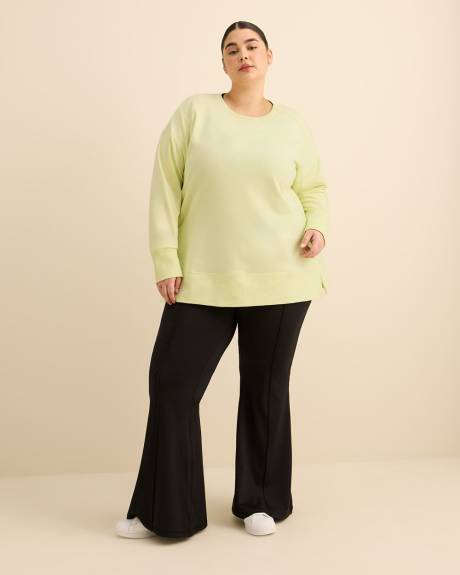 Pull &agrave; col rond en tricot fran&ccedil;ais - Active Zone