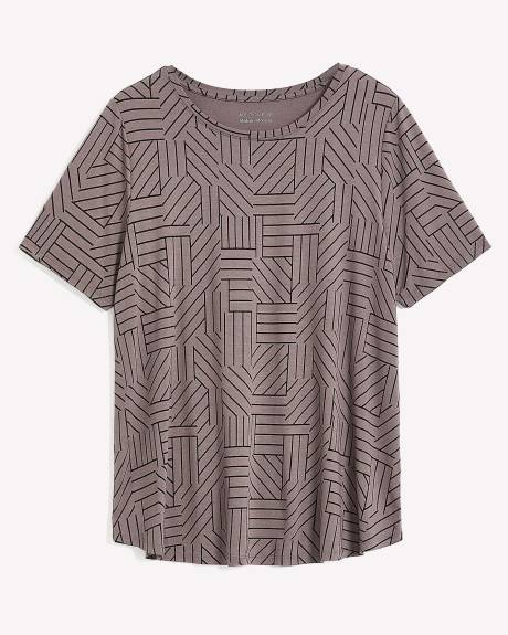Responsible, Modern-Fit Printed Tee - Addition Elle - PENN. Essentials